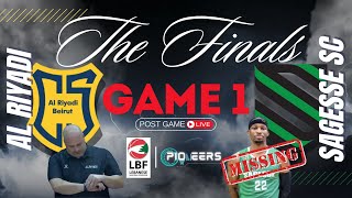 Live Post game Reaction RiyadiSagesse Game 1 of the lebanese basketball [upl. by Notlek]