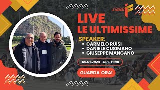 Live quotLe ultimissimequot del Convegno 5 Gennaio 2024 [upl. by Nuawad]