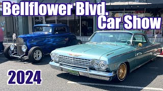 Bellflower Blvd Car Show 2024  Bellflower California [upl. by Burney]