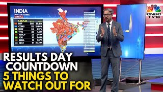 Lok Sabha Polls 2024 Verdict On June 4 5 Things To Watch Out For  Results Day Countdown  N18V [upl. by Hales]