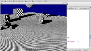 OpenGL GLSL tutorial 11  shadowmapping part 1  single directional light [upl. by Araed591]