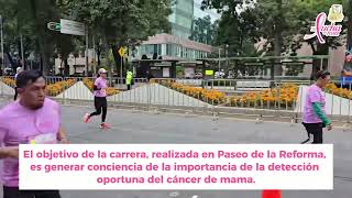 3ra Carrera con Causa MiLuchaEsRosa de FundaciónIMSS [upl. by Ynnot527]