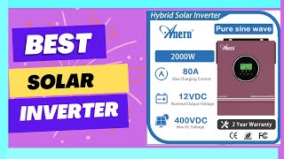 Anern 2000W Hybrid Solar Inverter 220V [upl. by Senga]