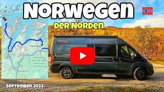 Norwegen  der Norden  Abenteuer mit dem Kastenwagen im September  Camper  Wohnmobil  Havøysund [upl. by Sandie439]