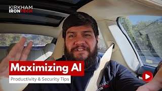 Maximizing AI Productivity amp Security Tips [upl. by Elwaine]