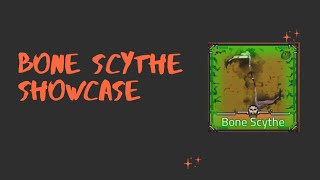 Bone scythe showcase ┃King legacy Halloween event 🎃 [upl. by Naryb426]