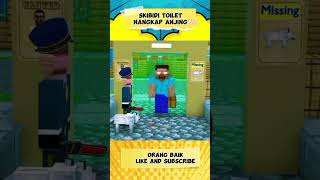 Skibidi Nangkep Anjg 🤣 Kocak parah ‼️ minecraft skibiditoilet roblox pomni [upl. by Hinda]