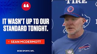 Sean McDermott takes accountability for the loss looking forward to correcting the mistakes [upl. by Bravar]