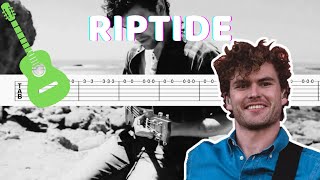 Vance Joy  Riptide Guitar TabTutorial [upl. by Sucrad146]