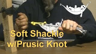 Soft Shackle with a Prusic Knot to hang your hammock [upl. by Sik]