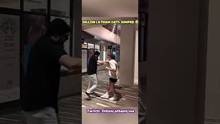 Dillion latham gets jumped on live [upl. by Nisior]