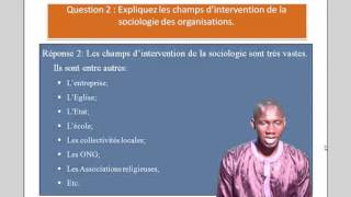 Mouhahamadou Mansour DIA TD 1 Sociologie des organisation [upl. by Naynek]