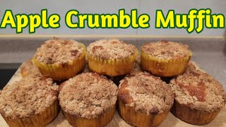 Apple Crumble Muffin  Quick and Easy but Delicious Apple Crumble [upl. by Libby]