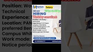 Workday jobsjobs todayjob applyworking ofhiring 2025job centrelatest hiring vacancies [upl. by Hannaj]