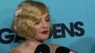 Drew Barrymore shows off new look at Grey Gardens premiere [upl. by Dorsy]