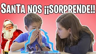 NIÑOS REACCIONAN a llamada de PAPÁ Noel REAL  FAMILUKIS [upl. by Ylim]