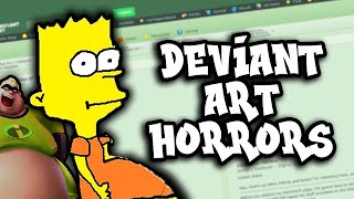 Insane Things from DeviantArt  Bad Art History [upl. by Willey844]