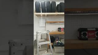 DIY Tire Rack [upl. by Kilar570]