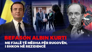 🔴ALBIN KURTI PËR IBRAHIM RUGOVËN PRESIDENT HISTORIK  FIVE [upl. by Weidar997]