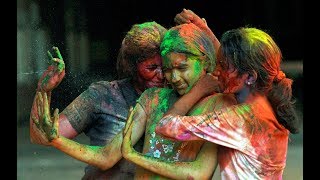 Holi Wishes 2019  Happy Holi Messages and Greetings [upl. by Enitsuj]