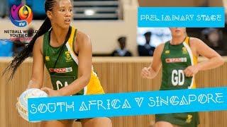 South Africa v Singapore  NWYC2017 [upl. by Hedges]