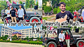 A Tour of Gurugram University with Masti A MustSee  Btechvloggers [upl. by Dowd253]