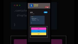 Gap properties in CSS flexbox flexbox coding frontend htmlcss code [upl. by Aihsekin]