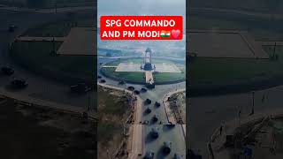 SPG COMMANDO PROTECT PM MODI💪🇮🇳 army youtubeshorts ronaldo [upl. by Kamilah]