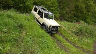 GKlasse 2023 Killer DER BESTE GELÄNDEWAGEN DER WELT 4WHEEL24 Suzuki Jimny Extremtest Billig gut [upl. by Rabin784]