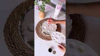 Alçıdan yaptığım mumluğa bakar mısın 🤩🥳 diy kendinyap beğenmeyi unutmayın 🥰 [upl. by Favian]