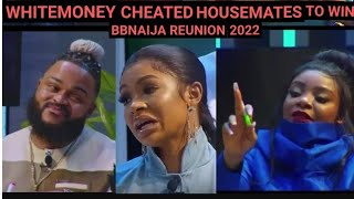 Whitemoney Cheated Housemates To Win BBNaija Reunion 2022 Big Brother Reunion 2022 BBNaija 7 [upl. by Lily]