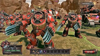 Blood Angels Vs Alien Tyranids EPIC Warhammer 40000 Battlesector Gameplay [upl. by Perkins]