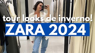 ZARA TOUR  INVERNO 2024  NEW IN winter  Nova Coleção  Looks de Frio e Super Polêmicos  BANGKOK [upl. by Kristy]