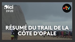 Résumé du trail de la Côte dOpale de ce dimanche 8 septembre [upl. by Cai]