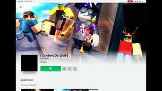 Why is zyleaks mm2 content deleted Roblox pls uncontent delete this [upl. by Ahlgren917]