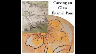 Carving through an enamel pour [upl. by Torosian]