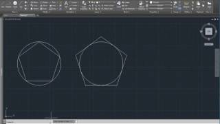 autocad polygon cokgen cizme komutu kullanimi [upl. by Retha]