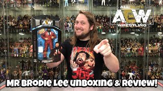 Mr Brodie Lee AEW Unmatched Series 6 Unboxing amp Review [upl. by Jareen757]