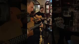 alone together jazzmusic jazz clarinet gypsyjazz guitar trumpet smooth livemusic singer [upl. by Beatrisa]