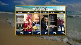 Calendar Week of July 20 [upl. by Kegan]