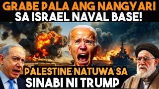 HALA ISRAEL NAVAL BASE INATAKE ng TRUMP MAY SINABI sa PALEST1NE PRESIDENT IRAN at AMERICA [upl. by Inus287]