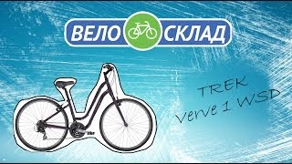 Обзор велосипеда Trek Verve 1 wsd 2014 [upl. by Ijan]