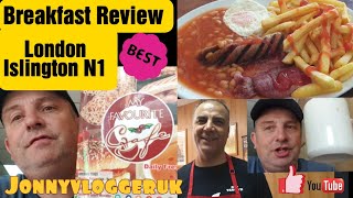 My Favourate Cafe Breakfast Review Islington N1 London breakfast [upl. by Acirt691]