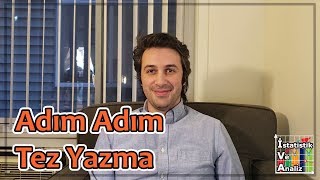 Tez Nasıl Yazılır Makale ve Tez Yazma Rehberi [upl. by Richter]