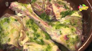 Receta 54 Cordero lechal al horno [upl. by Rambow]