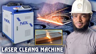 Laser cleaning amp rust removal machine in Bangladesh [upl. by Rida]