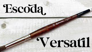 Escoda Versàtil  Brush Review Ep 4 [upl. by Neivad]