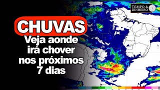 Chuvas chegam a várias regiões do centrosul e pouca umidade nos estados do Nordeste [upl. by Armalla999]