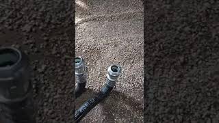 Ford transmission cooler lines  only do this replacing them and be careful [upl. by Eatnohs]