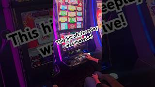 Double Top Dollar massive hit on freeplay slots jackpot slot gambling casino casinos bigwin [upl. by Arayt]